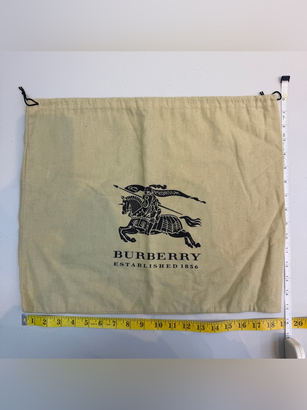Burberry dust bag